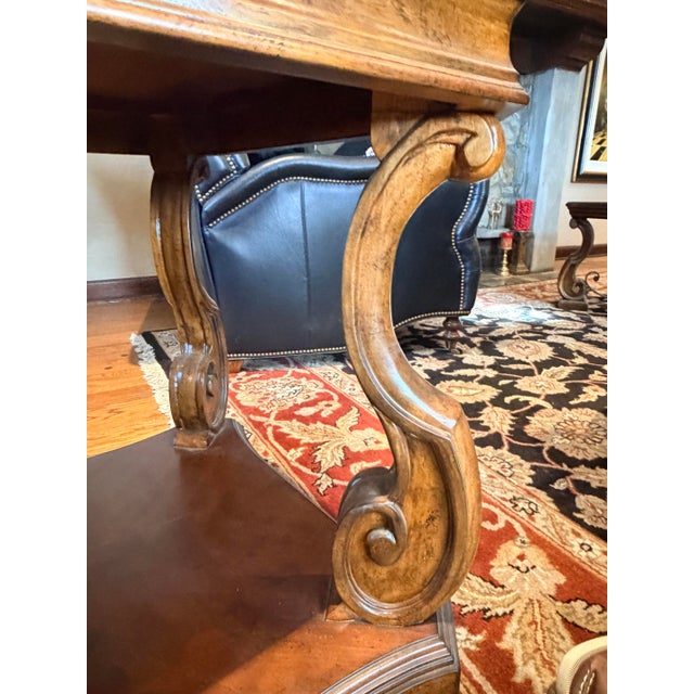 Rustic European Vintage Drexel Heritage Cocktail Table – Casa Vita Collection For Sale - Image 3 of 8