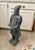 Late 20th Century Chinese Terracotta Warrior Replica Statue Large Mixed Material Asian Decor For Sale - Image 10 of 12