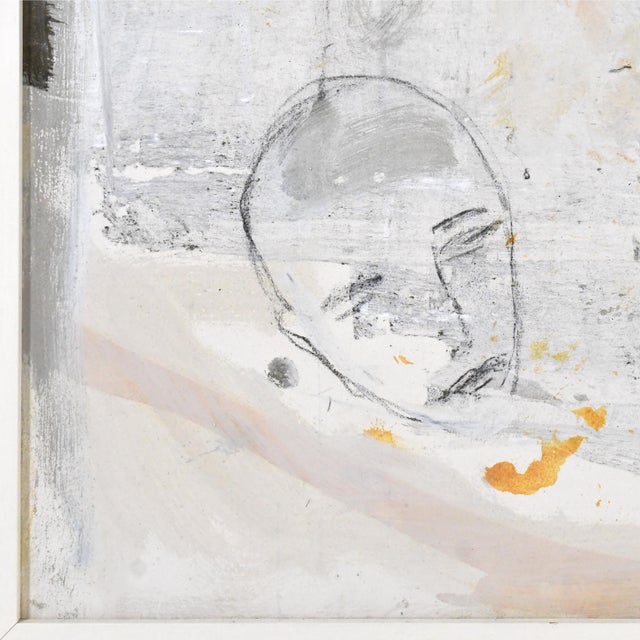 Modern Late 20th Century Alban Alleegro Abstract Painting For Sale - Image 3 of 6