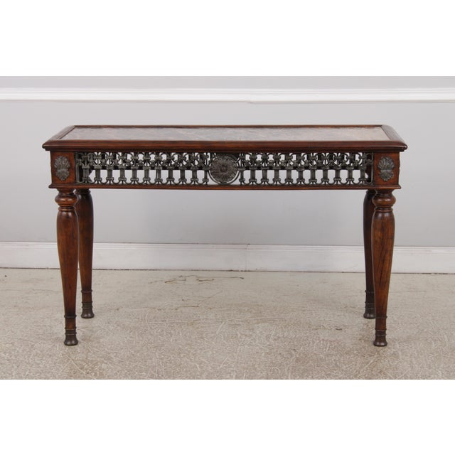 Age: Approx. 25 Years Old Details: High Quality Construction Bronze Mounted Trim & Skirt Offered @ Fraction Original...