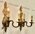 Metal Large Rococo Heavy Brass Twin Wall Lights, 1890s, Set of 2 For Sale - Image 7 of 10