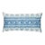 Schumacher x Mark D. Sikes Foxglove Indoor/Outdoor 27" Lumbar Pillow in Indigo For Sale