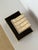 Stone 1980s Vintage Maitland Smith Tessellated Black & Beige Stone Brass Rectangular Box For Sale - Image 7 of 10