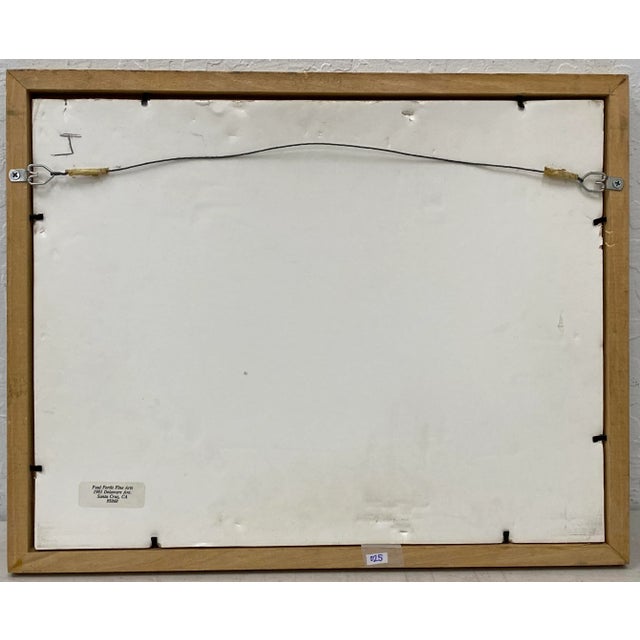 Drawing/Sketching Materials Paul Fortis Windswept Trees Original Pastel For Sale - Image 7 of 8