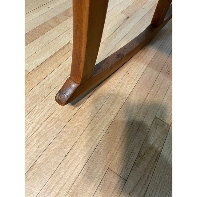 Tell City Duncan Phyfe Walnut Rocking Chair Small For Sale - Image 4 of 13