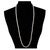 Fresh Water Round Pearl Single Strand Necklace, Opera Length For Sale - Image 15 of 18
