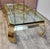 Mastercraft Mid 20th Century Mastercraft Brass Coffee Table by Karl Springer For Sale - Image 4 of 16