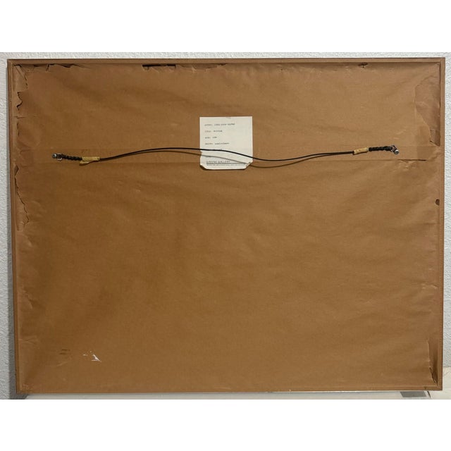 Lynne Golob Gelfman, Abstract Expressionist 1980s Painting Miami Woman Modernist Lynne Golob Gelfman, c.1983 For Sale - Image 9 of 9