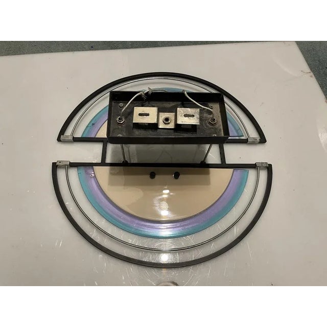 Italian Murano Glass Flush Mount, 1980s For Sale - Image 3 of 10