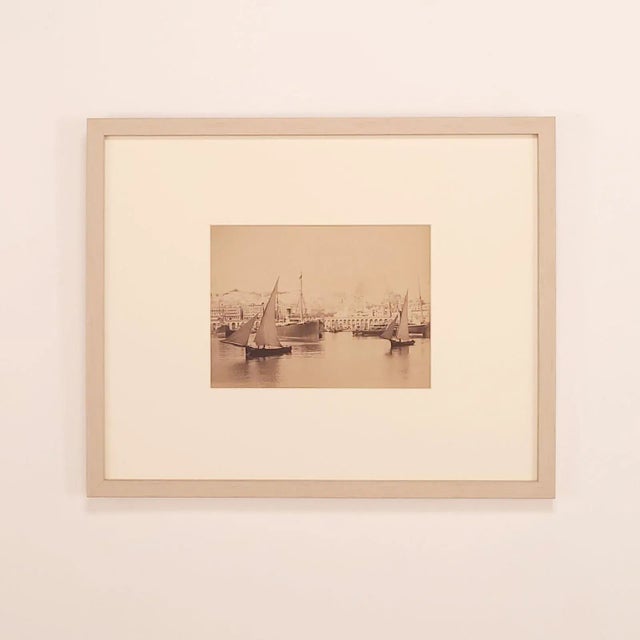 Photograph of Ships in Middle East, Circa 1880 For Sale In San Francisco - Image 6 of 6