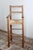Vintage Wooden Children's High Chair with Straw Seat, 1980s For Sale - Image 9 of 9