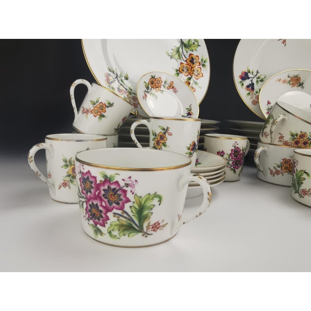 Bayeux Dinner Service by Camille Le Tallec, 1968, Set of 36 For Sale - Image 6 of 16