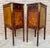 French Antique French Louis XVI Walnut and Bronze Nightstands, 1920s, Set of 2 For Sale - Image 3 of 18