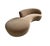 2020s Rh Copenhagen Right Arm Asymmetrical Sofa – Camel Performance Velvet | Open Box For Sale - Image 5 of 11
