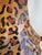 Hollywood Regency Late 20th Century Bill Huebbe Signed Monkey Double-Arm Table Lamp With Leopard Coat For Sale - Image 3 of 11
