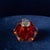 Faceted Murano Sommerso Glass Table Lighter by Alessandro Mandruzzato, 1970 For Sale - Image 15 of 18