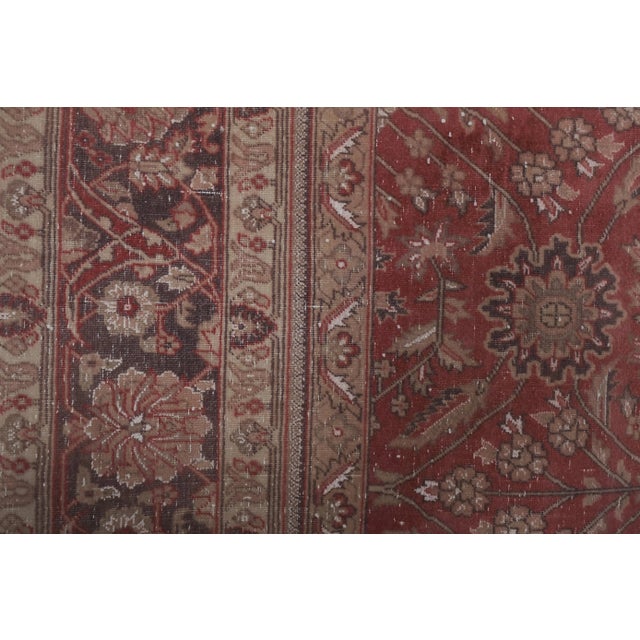 Hand Knotted Contemporary Large Turkish Oushak Rug With Mid-Century Design For Sale - Image 10 of 13