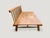 Andrianna Shamaris Couture Low Teak Wood Sofa For Sale - Image 11 of 18