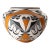 Mid-Century Native American Indian Southwest Acoma Pottery Olla by F. Aragon For Sale