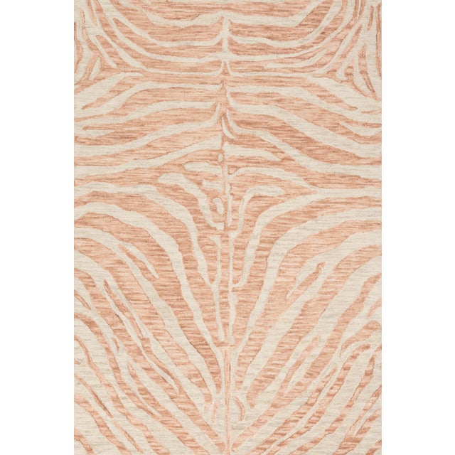 Loloi Rugs Loloi Rugs Masai Rug, Blush / Ivory - 5'0"x7'6" For Sale - Image 4 of 4