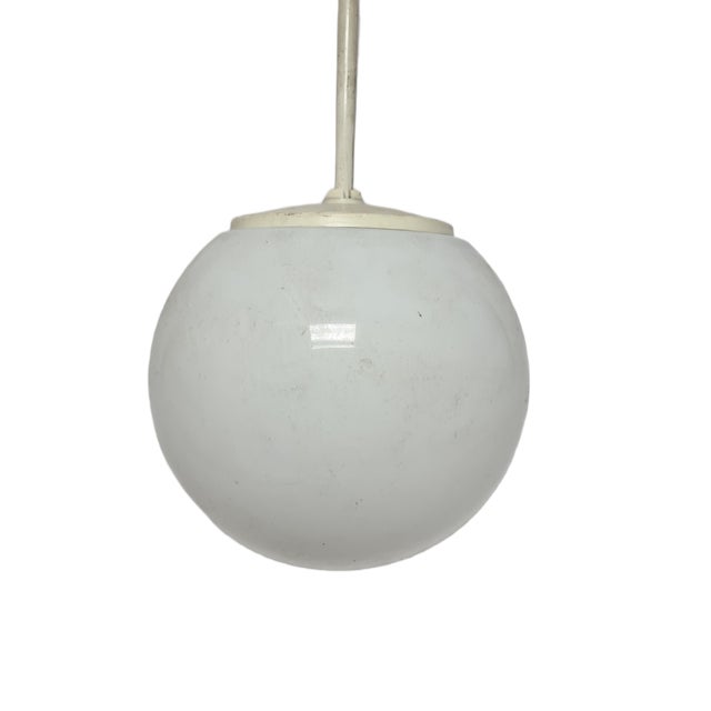 Vintage Communist Pendant Lamp, Poland, 1970s For Sale - Image 3 of 7