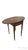 2000 - 2009 Vintage Maitland-Smith Drop Leaf Side Table With Painted Faux Marquetry, Brass Casters For Sale - Image 5 of 15