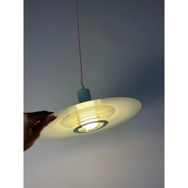 Lyfa White Type 4000 Louvered Lamp from Lyfa For Sale - Image 4 of 11