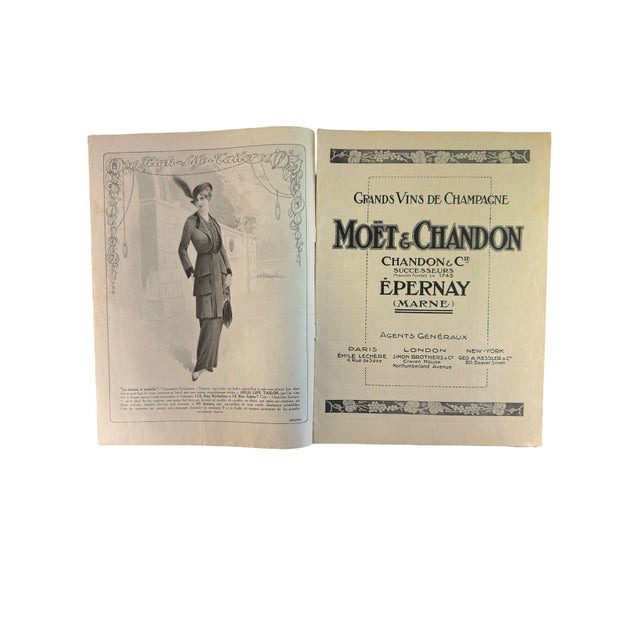 Antique French Fashion, Interiors & Women’s Culture Magazine, La Femme Chez Elle, March 15, 1914 For Sale - Image 12 of 14