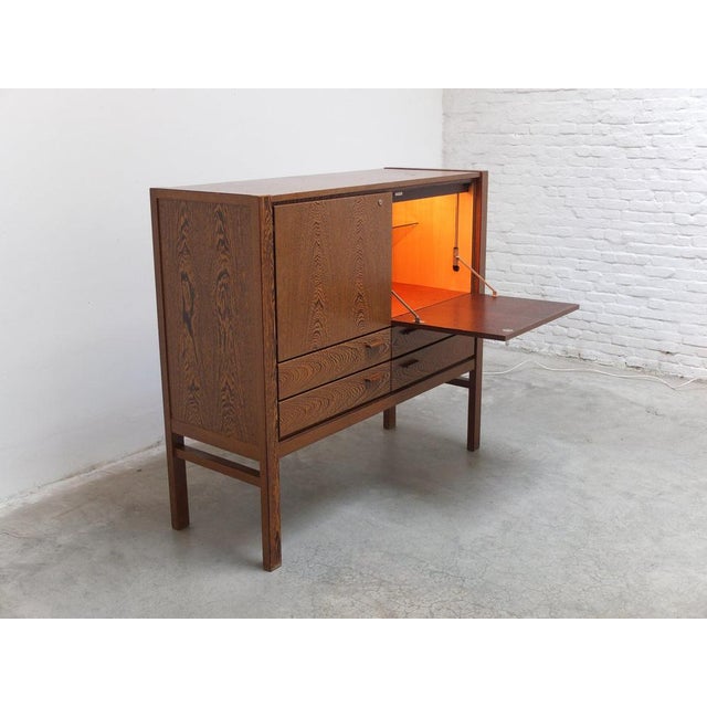 Team Program 500 Double Bar Cabinet in Wengé from N-Line, 1966 For Sale - Image 17 of 18