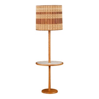 1960s Gordon & Jane Martz for Marshall Studios Ceramic Tile Table Floor Lamp For Sale
