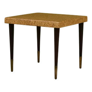 Paul Frankl Cork Side Table for Johnson Furniture Co.