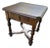 Country French Oak Side Table With Drawer For Sale