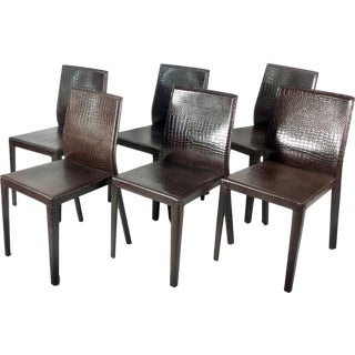 Margot Dining Chair by Elena & Guido Cattelan for Cattelan Italia, Set of 6 For Sale