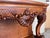 French Biedermeier Mahogany Carved Console Table With Drawer For Sale - Image 10 of 13