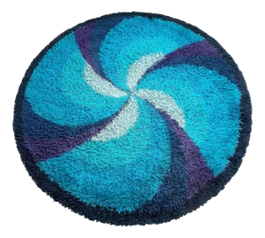 Extra Large Scandinavian High Pile Rya Rug by Ege Taepper, 1970s