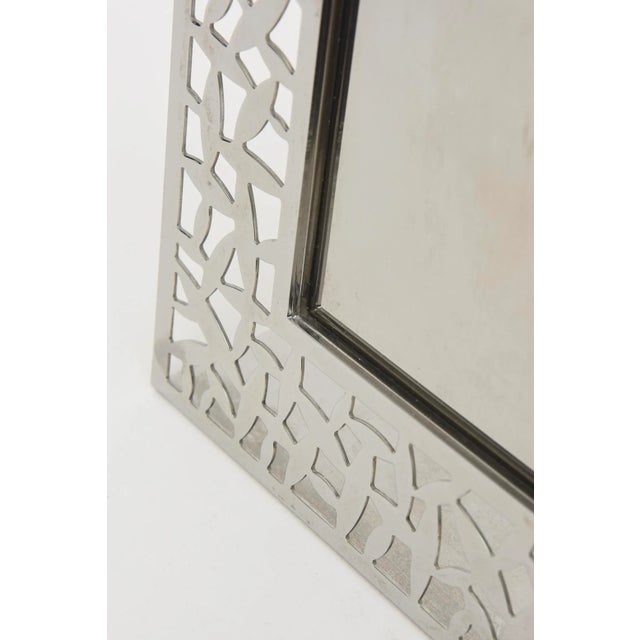 Signed Alessi Italian Vintage Stainless Steel Picture Frame