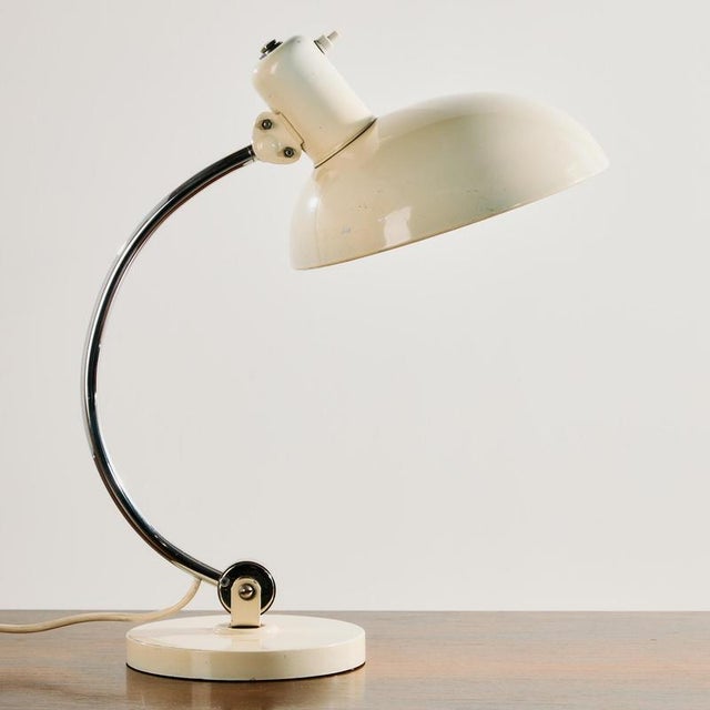Bauhaus Table Lamp by Christian Dell for Koranda, 1950s For Sale - Image 12 of 12