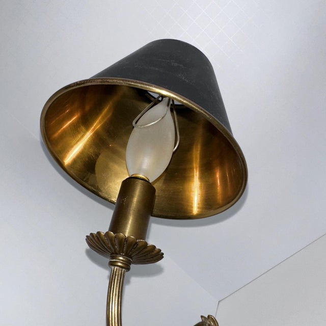 Pair French Bronze Horse Equestrian Wall Sconce Lights For Sale - Image 15 of 18