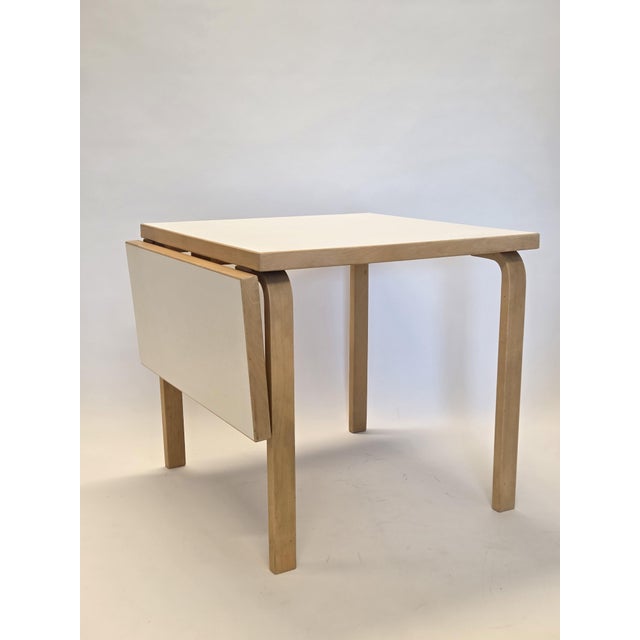Vintage Drop-Leaf Table by Alvar Aalto for Artek, 1960s For Sale - Image 16 of 16