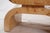 Attributed Matthew Izzo Home Biggs Burlwood Stool With Linen Cushions, Pair Of For Sale - Image 4 of 8