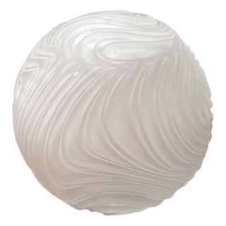 Mid-Century Modern Swiss Space Age Replacement Spare Glass by E.R. Nele for Temde, 1960s For Sale