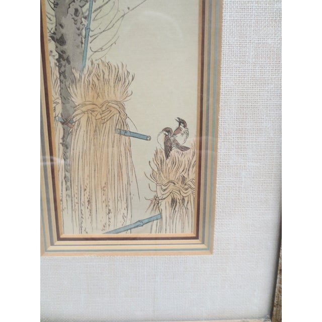 Mid 20th Century Japanese Woodblock For Sale - Image 5 of 5