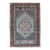 Vintage Turkish Oushak Rug With Vibrant Teal and Rich Maroon Accents For Sale
