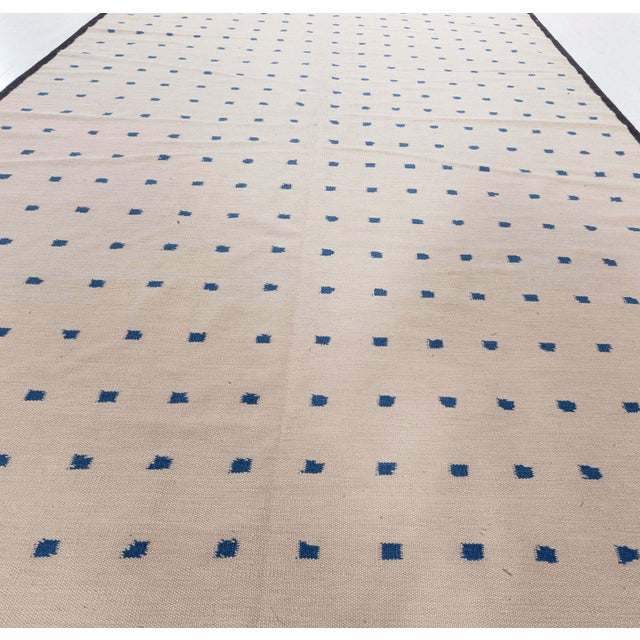 Modern Swedish Flat Weave Wool Rug by Doris Leslie Blau For Sale In New York - Image 6 of 10