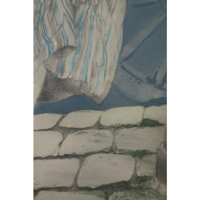 Luis Icart, Manon, Etching, 1920s-1940s, Framed For Sale - Image 4 of 14