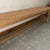 Vintage Raw Bench in Oak For Sale - Image 4 of 6