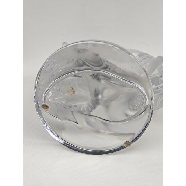 Lalique, 2 Fish, 1950s, Crystal For Sale - Image 12 of 13