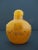 Chinese Erotic Orange Engraved Mock Mask Ring Handle Snuff Bottle For Sale - Image 4 of 11