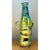 Chartreuse Vintage Abstract Glazed Cutout Ceramic Vase For Sale - Image 8 of 12