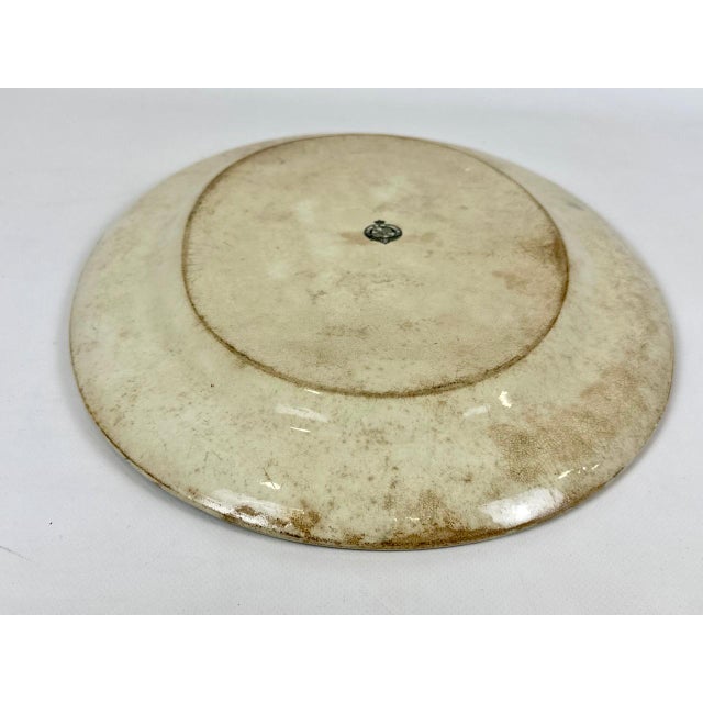 19th Century Victorian Transferware Plate from Brownhills Pottery Company For Sale - Image 5 of 12
